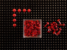 Charger l'image dans la galerie, Lettres carrées pour un Noël à carreaux en Vinyle laqué perforé®