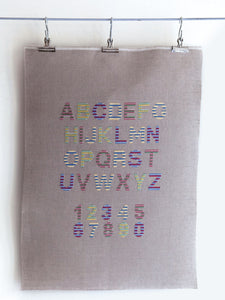 Livre "ABC textiles, Trompe-l'oeil au point de croix"