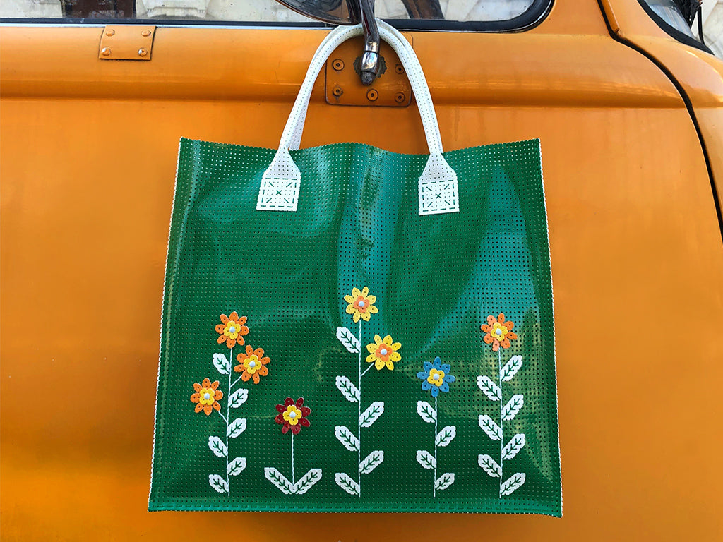 Cabas fleuri