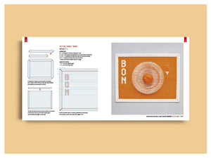 1 Cahier + 4 petits coupons ou 2 coupons moyens ou grande coupe de Vinyle Laqué Perforé<sup>®</sup>