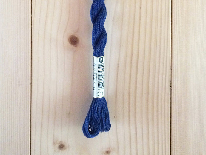 Coton perlé n° 5 Bleu océan