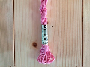 Coton perlé n°5 Rose nacré