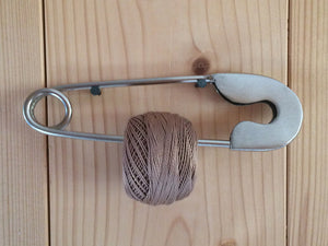 Coton perlé n°8 Or cuivré