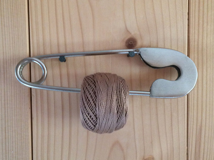 Coton perlé n°8 Or cuivré