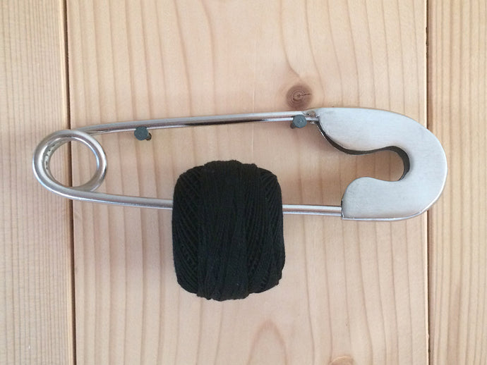 Coton perlé n°8 Noir