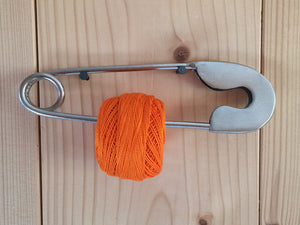 Coton perlé n°8 Orange
