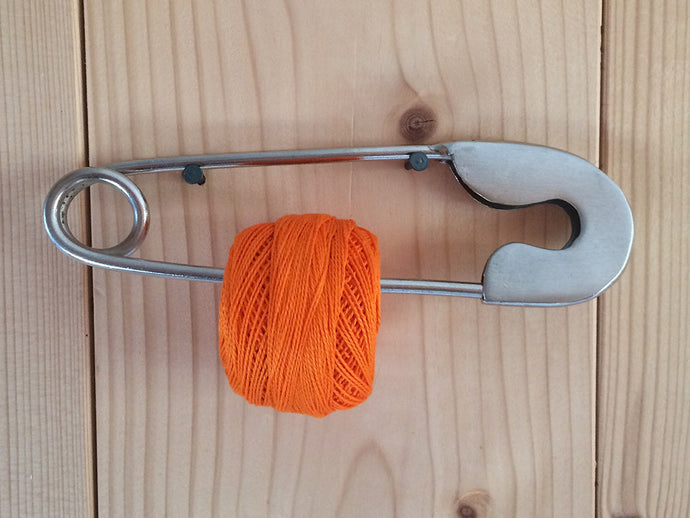 Coton perlé n°8 Orange