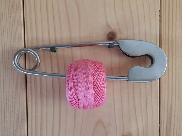 Coton perlé n°8 Rose nacré