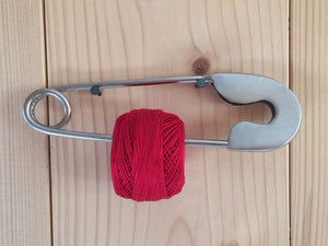 Coton perlé n°8 Rouge
