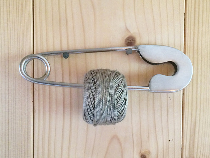 Coton perlé n°8 Titane