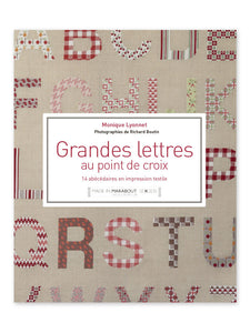 Livre "Grandes Lettres au point de croix"