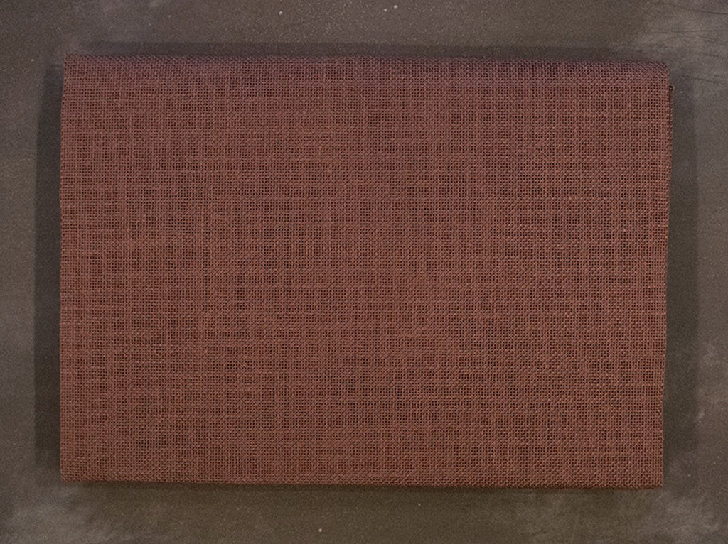 Étamine de lin 12 fils Chocolat