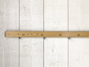 Règle mètre en bois gradué