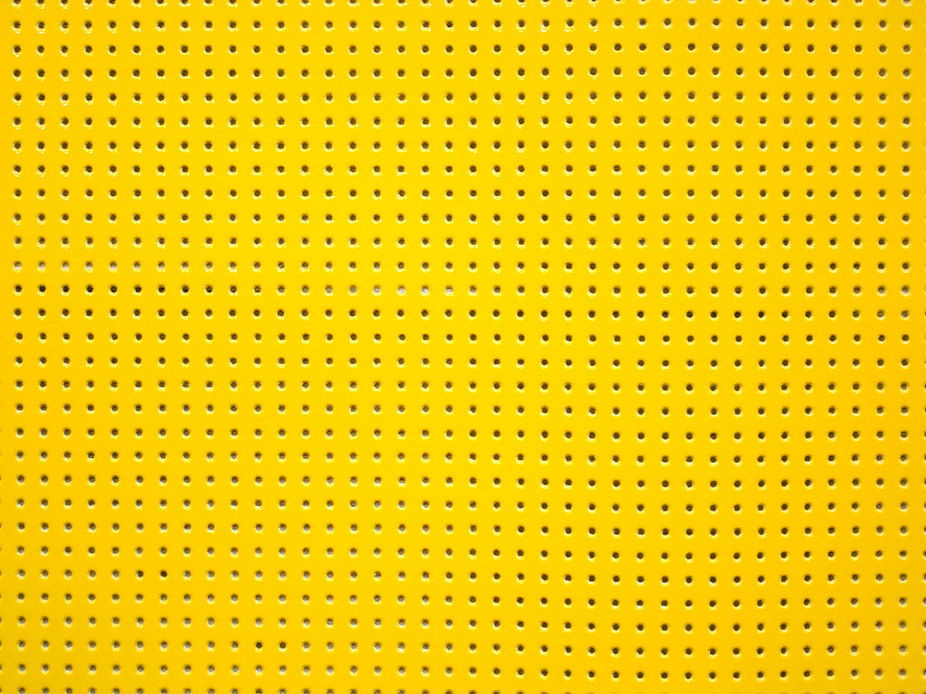 Le Vinyle Laqué Perforé<sup>®</sup> Jaune