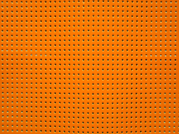 Le Vinyle Laqué Perforé<sup>®</sup> Orange